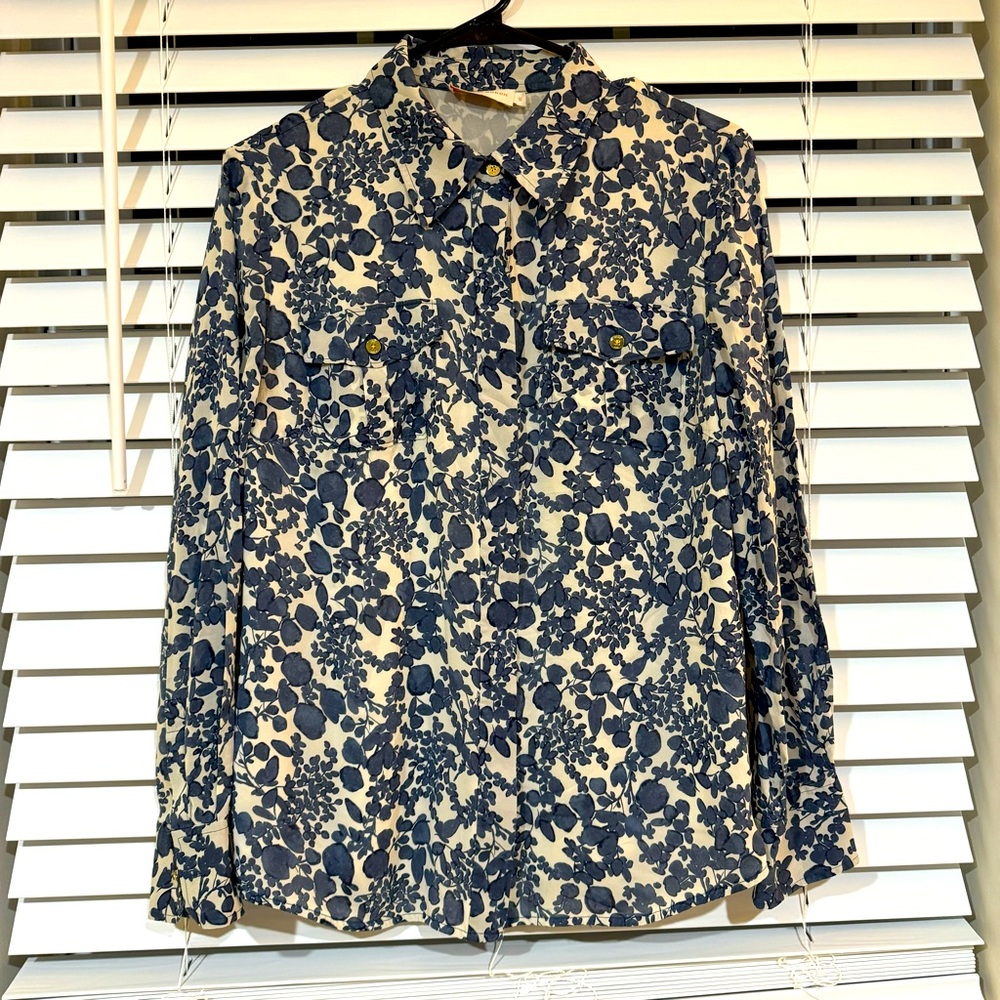 Ladies like new Tory Burch blouse. Sz 12